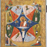 AN ICON SHOWING THE MOTHER OF GOD 'THE UNBURNT THORNBUSH' - Foto 1