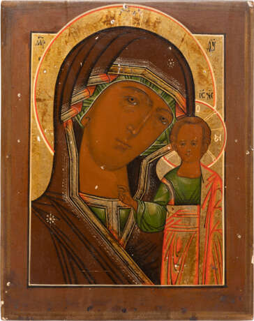 AN ICON SHOWING THE KAZANSKAYA MOTHER OF GOD - фото 1