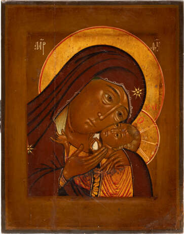 AN ICON SHOWING THE KORSUNSKAYA MOTHER OF GOD - photo 1