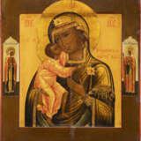 AN ICON SHOWING THE FEODOROVSKAYA MOTHER OF GOD - фото 1