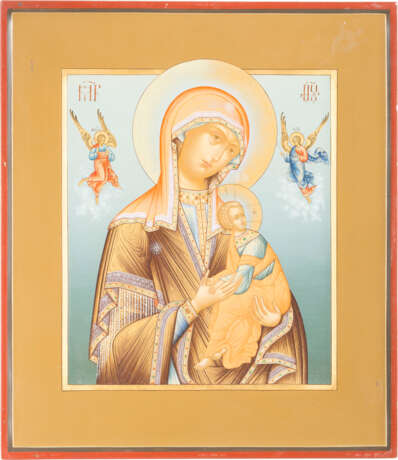 AN ICON SHOWING THE MOTHER OF GOD OF THE PASSION - photo 1