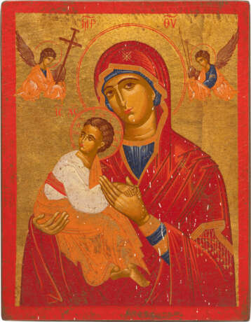 THREE ICONS SHOWING CHRIST AND THE MOTHER OF GOD - фото 4