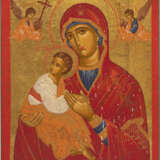 THREE ICONS SHOWING CHRIST AND THE MOTHER OF GOD - фото 4