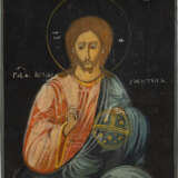 AN ICON SHOWING CHRIST THE SAVIOUR - photo 1