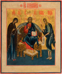 AN ICON SHOWING THE DEISIS