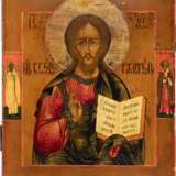 AN ICON SHOWING CHRIST PANTOKRATOR - фото 1