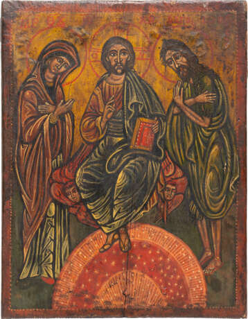 AN ICON SHOWING THE DEISIS - photo 1