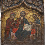A CENTRAL PANEL OF A TRIPTYCH SHOWING THE DEISIS - photo 1