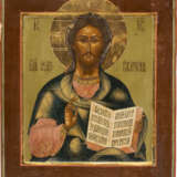 AN ICON SHOWING CHRIST PANTOKRATOR - фото 1