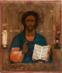 AN ICON SHOWING CHRIST PANTOKRATOR