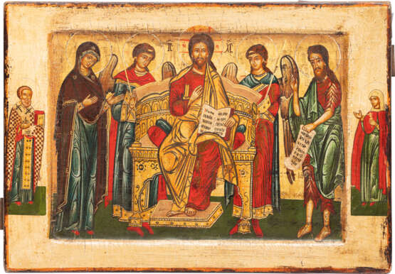 AN ICON SHOWING AN EXTENDED DEISIS - Foto 1