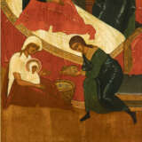 A SIGNED ICON SHOWING THE NATIVITY OF THE MOTHER OF GOD - Foto 2