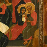A SIGNED ICON SHOWING THE NATIVITY OF THE MOTHER OF GOD - Foto 6