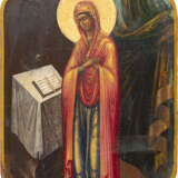 A LARGE ICON SHOWING THE MOTHER OF GOD FROM AN ANNUNCIATION - photo 1