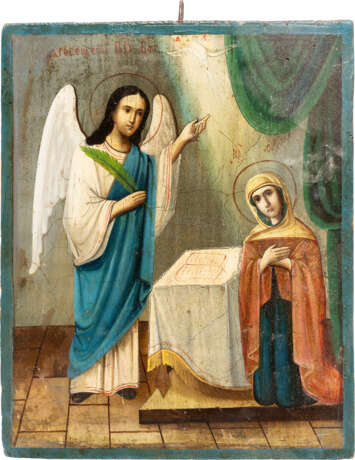 AN ICON SHOWING THE ANNUNCIATION - Foto 1