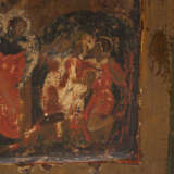 A FINE ICON SHOWING THE NATIVITY OF CHRIST - photo 6
