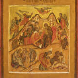 A FINE ICON SHOWING THE NATIVITY OF CHRIST - photo 1