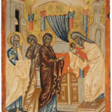 AN ICON SHOWING THE PRESENTATION OF CHRIST AT THE TEMPLE - фото 1