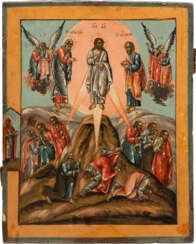 AN ICON SHOWING THE TRANSFIGURATION OF CHRIST