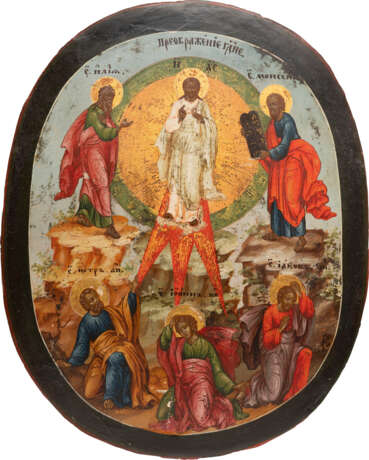 AN ICON SHOWING THE TRANSFIGURATION OF CHRIST - photo 1
