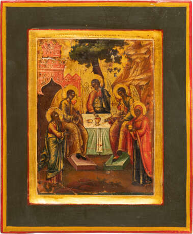 FIVE FRAGMENTS OF AN ICON SHOWING MAIN LITURGICAL FEASTS - фото 2