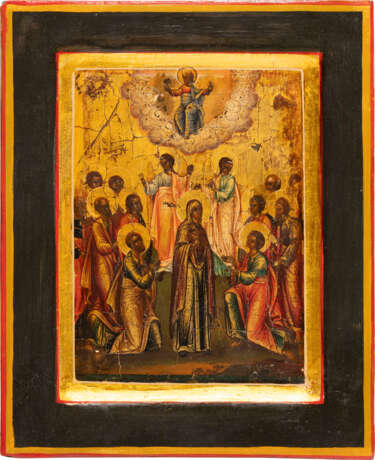 FIVE FRAGMENTS OF AN ICON SHOWING MAIN LITURGICAL FEASTS - Foto 4