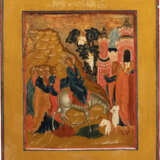 A VERY FINE ICON SHOWING THE ENTRY INTO JERUSALEM - Foto 1