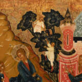 A VERY FINE ICON SHOWING THE ENTRY INTO JERUSALEM - Foto 5