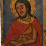 A LARGE ICON SHOWING CHRIST WITH THE CROWN OF THORNS - photo 1