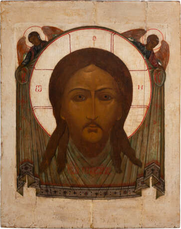 A LARGE ICON SHOWING THE MANDYLION - Foto 1