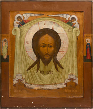 A LARGE ICON SHOWING THE MANDYLION - photo 1