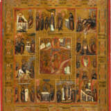 AN ICON OF THE FEASTS OF THE ECCLESIASTICAL CALENDAR - photo 1