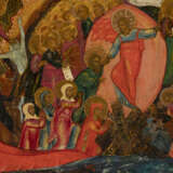 A VERY FINE ICON SHOWING THE RESURRECTION AND THE DESCENT INTO HELL - photo 5