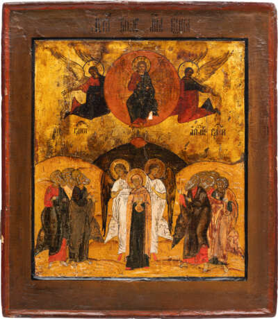 AN ICON SHOWING THE ASCENSION OF CHRIST - photo 1