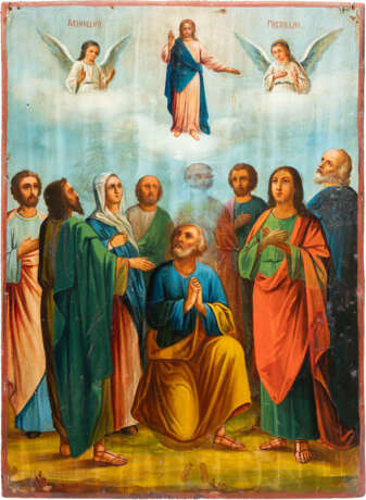 AN ICON SHOWING THE ASCENSION OF CHRIST - Foto 1