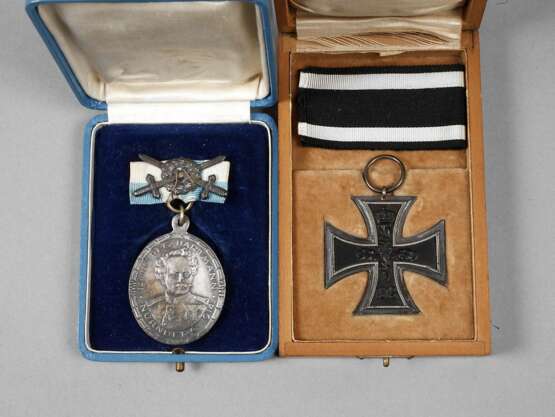 Eisernes Kreuz 1914 und Regimentsmedaille Nürnberg - фото 1