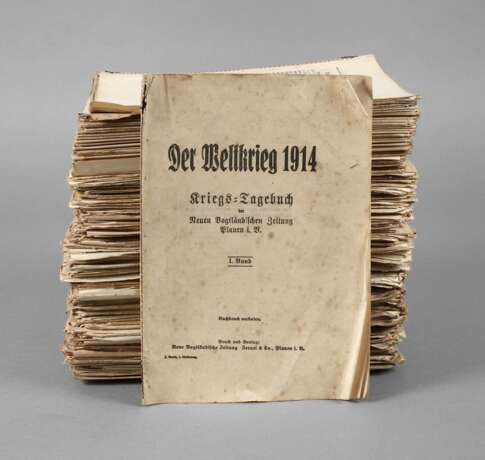 Feldzeitung ”Der Weltkrieg 1914” - Foto 1