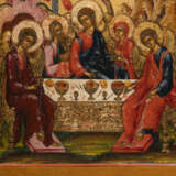 A VERY FINE ICON SHOWING THE OLD TESTAMENT TRINITY - фото 2