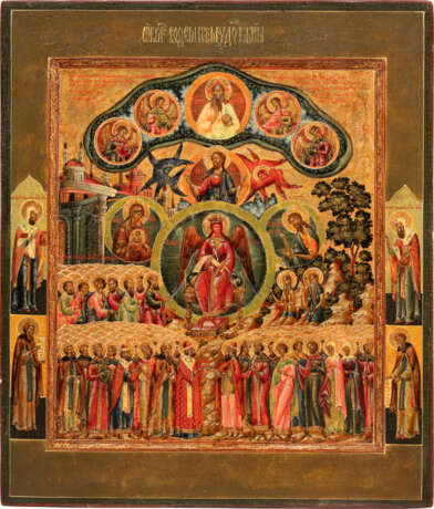 AN ICON SHOWING SOPHIA, THE WISDOM OF GOD - photo 1