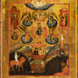 A RARE AND LARGE ICON SHOWING 'CHRIST ONLY BEGOTTEN SON' - photo 1