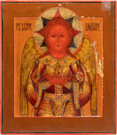 AN ICON SHOWING CHRIST 'THE BLESSED SILENCE' - photo 1