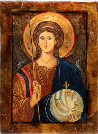 THREE ICONS SHOWING THE ARCHANGELS MICHAEL AND GABRIEL - photo 4