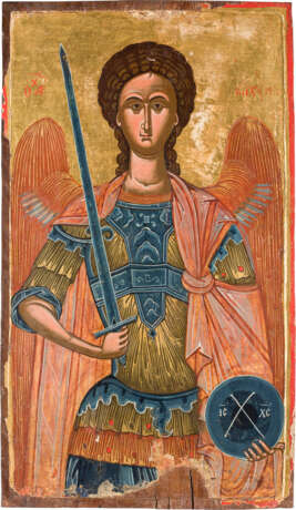 A MONUMENTAL ICON SHOWING THE ARCHANGEL MICHAEL - photo 1