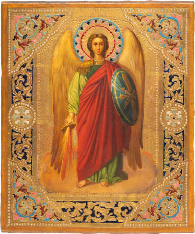 AN ICON SHOWING THE ARCHANGEL MICHAEL - photo 1