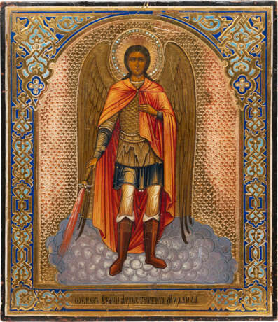 AN ICON SHOWING THE ARCHANGEL MICHAEL - фото 1