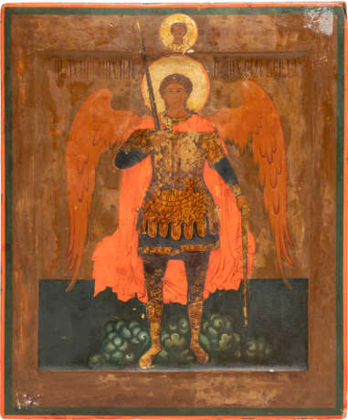 A FINE ICON SHOWING THE ARCHANGEL MICHAEL - фото 1