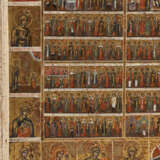 A VERY LARGE MENOLOGICAL ICON FOR THE WHOLE YEAR WITH 31 IMAGES OF THE MOTHER OF GOD - Foto 4