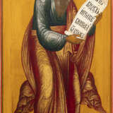 A LARGE ICON SHOWING THE PROPHET NAHUM FROM A CHURCH ICONOSTASIS - фото 1