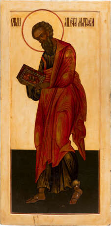 A LARGE ICON SHOWING ST. MATTHEW THE EVANGELIST FROM A CHURCH ICONOSTASIS - фото 1
