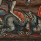 A LARGE AND VERY FINE SIGNED ICON SHOWING ST. GEORGE KILLING THE DRAGON - photo 7